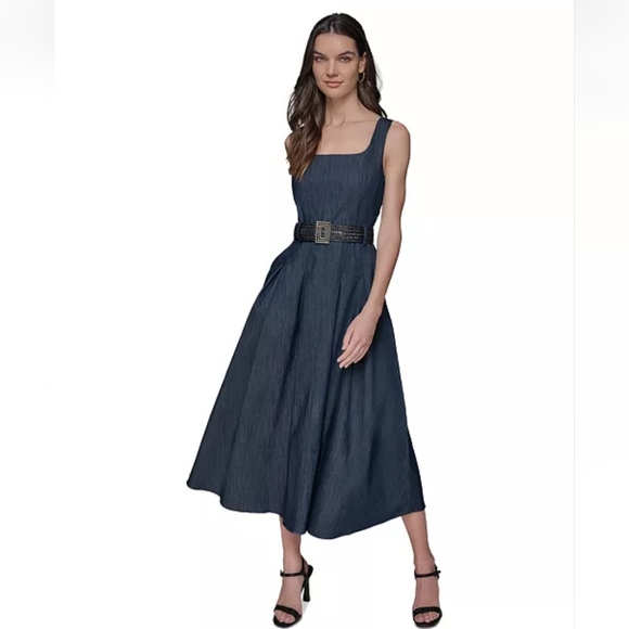 sachin and babi light blue dress KARL LAGERFELD PARIS: Dresses For Women